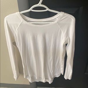 White Lulu Long-sleeve